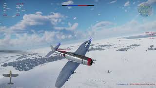 P47 Shooting Down AI Aircraft  War Thunder [upl. by Mavra907]