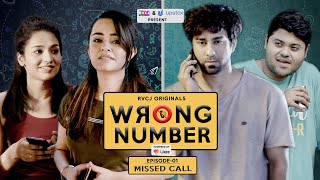 Wrong Number  Web Series  S01E01  Missed Call  Apoorva Arora Ambrish Badri amp Anjali  RVCJ [upl. by Leibarg458]