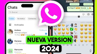 Cómo DESCARGAR WhatsApp ESTILO iPhone para ANDROID 2024 [upl. by Uranie]