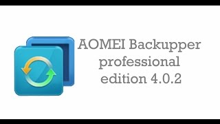 How to Use AOMEI Backupper Tool [upl. by Asoj455]