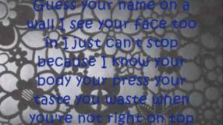 Here I sit  All American Rejects  Lyrics on Screen [upl. by Yunick]