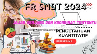 🔴FR SNBT 2024❗JAJAR GENJANG kasus koordinat statistika aljabar❓Peng KUANTITATIF HARI KE 5❗ [upl. by Stockmon311]