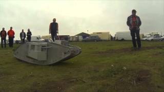 WW1 Tank at 2015 Southern Model Show [upl. by Josselyn]