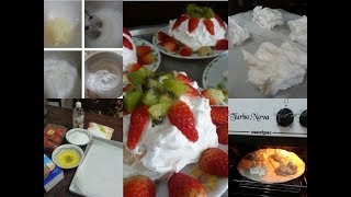 Resepi Mini Pavlova Langkah Demi Langkah [upl. by Kask]