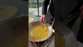 Les crêpes Suzette du restaurant Adour  Ecole Ducasse shorts [upl. by Namrehs]