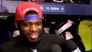 PK Subban call me Denzel [upl. by Anuhsal]