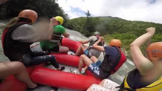 Pshavi Aragvi river rafting [upl. by Atiuqihc]