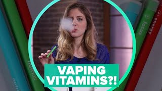 Can you vape vitamins We test it out [upl. by Chapell]