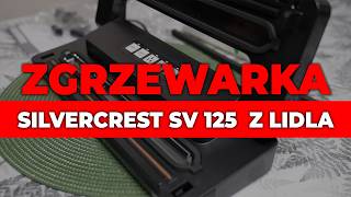 Zgrzewarka Próżniowa SilverCrest SV 125 C6 [upl. by Sammer]