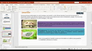 Control Biológico Biotecnología Ambiental [upl. by Rashida]