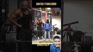 Anatoly Fake Weights in Gym Prank 🔥Anatolyfitnessgymgymworkoutprank funny [upl. by Bum697]