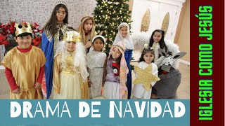 DRAMA DE NAVIDAD 2020  NIÑOS IGLESIA COMO JESÚS [upl. by Ssor]