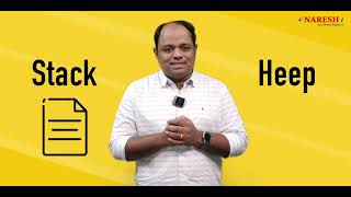 Difference Between Stack and Heap Memory in Java  Mr Kishan  Naresh IT [upl. by Eceerahs]