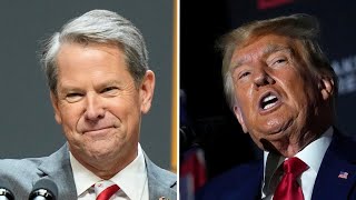 Rift between Kemp Trump widens after he calls governor ‘disloyal’ at weekend rally [upl. by Malchus906]