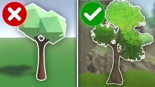 How To Make A Stylized Tree In Unity  Tutorial [upl. by Aihcats]