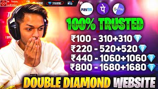 DOUBLE DIAMOND TOP UP  GAMES KHARIDO FREE FIRE  DOUBLE DIAMOND TOP UP WEBSITE IN FREE FIRE [upl. by Ttocserp]