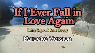 If I Ever Fall In Love Again  karaoke [upl. by Onivag197]