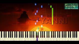 Yanni One mans dream  Video  Piano Tutorial [upl. by Levina265]