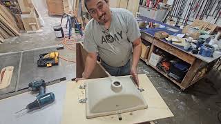 Eridanus Bathroom Sink with Mounting clips [upl. by Sorrows]