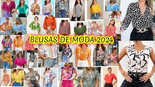 1000 BLUSAS DE MODA 2024 NUEVOS MODELOS DE BLUSAS  BELLAS y ELEGANTES BLUSAS DE MODA 2024BLUSAS [upl. by Winter]