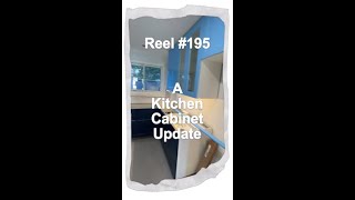 Reel 195 A Kitchen Cabinet Update Doors drawers and the countertop [upl. by Follansbee]