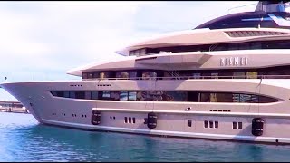 Megayacht Kismet 952m Lurssen billionaire Shahid Khan [upl. by Ena]