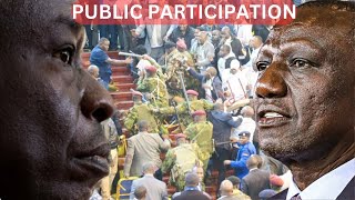 LIVE PUBLIC PARTICIPATION AT BOMAS OF KENYA AS GROUND TURN HOSTILE [upl. by Zertnom36]