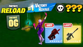 OG Fortnite Reload  INSANE High Kill Gameplay  Victory Royale [upl. by Alegnave143]