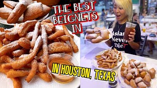 THE BEST BEIGNETS IN HOUSTON TEXAS RainaisCrazy at Chez Beignets [upl. by Marisa]