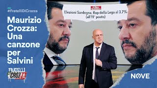 Maurizio Crozza Una canzone per Salvini  Fratelli di Crozza [upl. by Ahsienat]