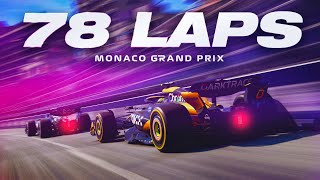 F1 24 Gameplay Monaco 100 Race Last to First  Lando Norris [upl. by Buzz]