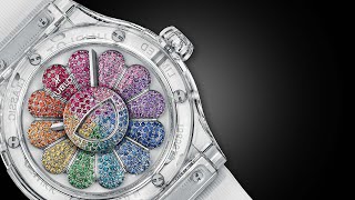 HUBLOT  CLASSIC FUSION TAKASHI MURAKAMI SAPPHIRE RAINBOW [upl. by Briscoe]