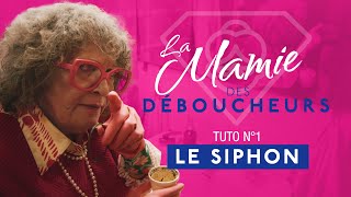 Tuto n°1  Comment déboucher son siphon évier lavabo avec la Mamie des Déboucheurs [upl. by Nired]