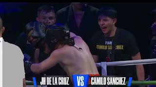 jh de la cruz vs camilo sanchez evento de westcol [upl. by Ybab]