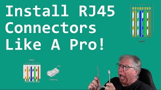 Install RJ45 Connectors Like A Pro [upl. by Inoue]