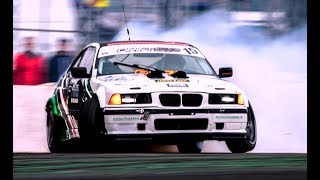 440HP BMW E36 M3 S65B40 V8 Drifting – Sebastian Fontijn  HUNGARIAN DRIFT GP 2017 [upl. by Snyder]