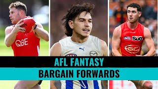 AFL Fantasy 2024 Bargain Forwards [upl. by Bunker]