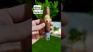 🔥💨 OLIVA Serie O cigar cigars cigarlife olivacigars cigarshow asmr shorts lighter [upl. by Akcirahs]