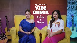 Sunidhi Chauhan amp Shreya Ghoshal Giving Us All The Fun Vibes  Vibe Check [upl. by Ynney]