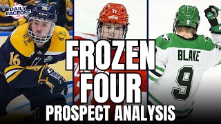 Frozen Four Prospect Analysis  Steven Ellis  Daily Faceoff Live [upl. by Onofredo]