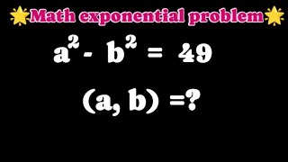 math Olympiad question Math exponential problem  simplification  find value of a b shortsfeed [upl. by Shimberg]