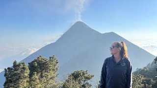 hiking up acatenango to see an ACTIVE VOLCANO  guatemala series finale [upl. by Charie611]