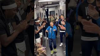 Minnesota Lynx players get hyped up before heading to court [upl. by Kobylak]