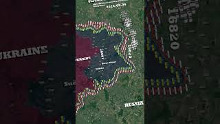 Ukraine Invasion of KurskКурск Everyday Aug 2024  Nov 2024  Animated Map [upl. by Okim]