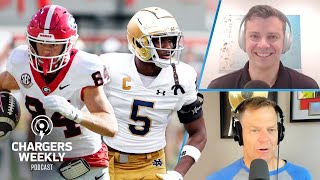 Reacting To Chargers 2024 Draft Class  LA Chargers [upl. by Ewnihc]