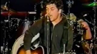 Green Day live Bridge school 2000 acoustic [upl. by Manuela]