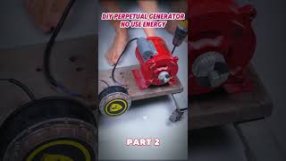 DIY Perpetual Generator No Energy Needed Part 2 diygenerator [upl. by Nolana82]