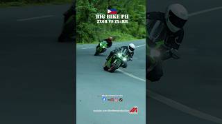 ZX6R vs ZX4RR Big Bike Philippines zx6r zx4rr kawasaki Bigbike shorts manila cebu mindanao [upl. by Aizti129]