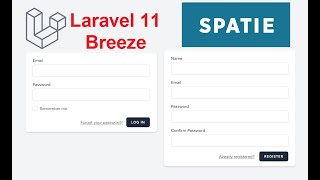 2 Laravel 11 Breeze amp Spatie Register User Role [upl. by Blight]