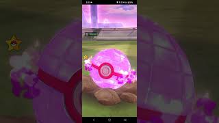 Shiny Gigantamax toxtricity in pokemon go pokemongo pokemon [upl. by Eisus1]